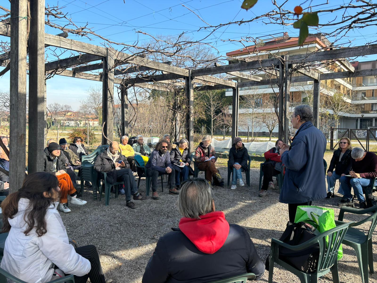 Concerto al tramonto svoltosi al Parco della Pace di Vicenza